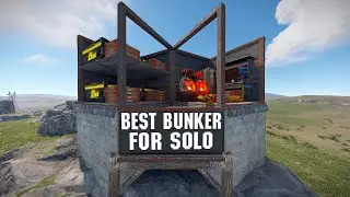 BEST BUNKER for SOLO | Rust Base Design 2023