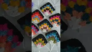 Вязание крючком  мотивы #shorts #вязание #мотивыкрючком