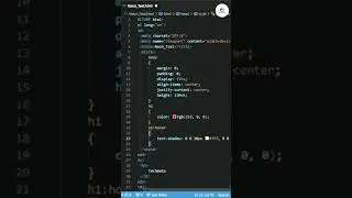 Neon text hover effect using HTML & CSS 