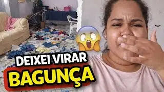 Deixei acumular tudo… essa foi a consequência 😳 | Rotina com bebê