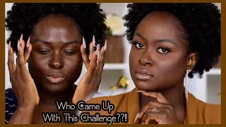 5 Minute Makeup Challenge Gone Long !!! 😂😂 | Ohemaa