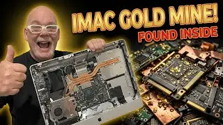 Scrapping an Apple iMac — What’s REALLY Inside (Copper & Boards)
