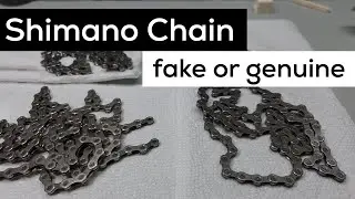 Fake vs Genuine Shimano chain. How to spot the difference