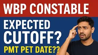 WBP CUT OFF 2025 I WBP CONSTABLE RESULT DATE I WBP PMT/PET DATE I WBP CONSTABLE CUT OFF 2025