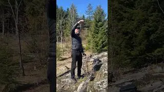 Дрон, ручная посадка 