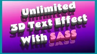 Mastering CSS 3D Text Illusions : Unveiling the Text Shadow Magic!