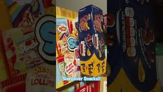 Sleepover snacks!!! 