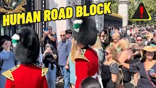 They Struggle Getting IN Buckingham Palace!