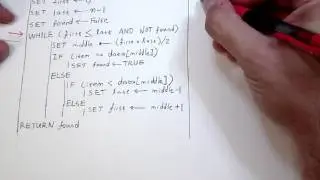 CH7 4 BINARY SEARCH TRACE CODE
