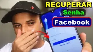 Como RECUPERAR SENHA DO FACEBOOK pelo CELULAR em 2021
