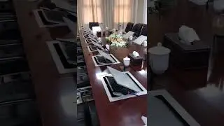 The best conference room #conference #meeting #conferencia #laptop #pc #folding #future #futuristic