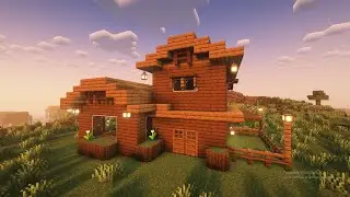 How To Build Wooden Survival House In Minecraft