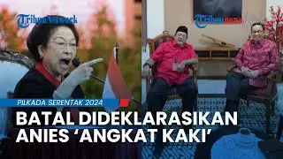 Reaksi Anies Baswedan saat Batal Dideklarasikan Megawati: Nonton Daring lalu Pergi dari Markas PDIP