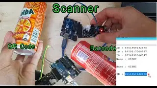 How to connect Arduino UNO and MH-ET LIVE Scanner V3 Barcode QR Code Module