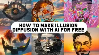 How to Make Illusion Diffusion with AI for Free