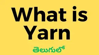 What is Yarn In Telugu | Yarn Package Manger in Node JS