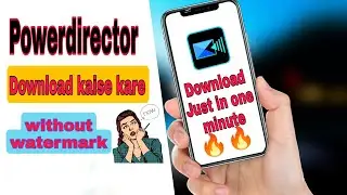 |How to download powerdirector mod apk| 