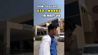 How to Score 650+ in NEET: Proven Study Strategy🩺 #neetpreparation #neet2025 #medico  #viralshorts