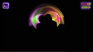 After Effects Tutorial_ Create star comet background with echo effect in after effects.