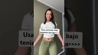 USAR PANTALÓN CORTE BAJO SIN VERGÜENZA 😍😍
