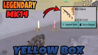 YELLOW  MK14 - I DROPPED A YELLOW MK14 FROM A MAN - PUBG METRO ROYALE CHAPTER 18