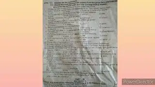 Answer key for 12th & 10th English Second Revision Exam Question  2022 @Buvis Tutorials