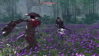 Ghost of Tsushima: Duel at Tadayori's Rest with Kaede (Hard Mode)