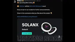 Kerjakan Misi Dapat 5$ Dari #Airdrop SOLANX!!