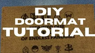 Custom doormat tutorial featuring the  Longer B130W Diode laser!