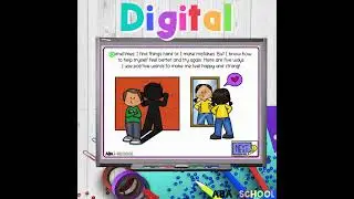 Positive Self-Talk social story PREVIEW