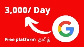 💥 Earn from Google (FREE) 🔥 | Earn Money Online Tamil | Earn Money Without Investment in tamil