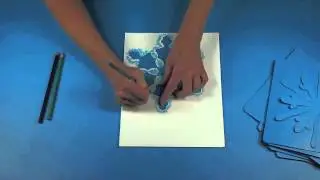 ROYLCO R58622 Super Snowflake Stencils