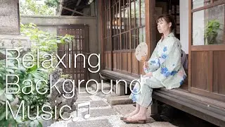 【BGM with Japanese kimono girl】3hours Peaceful & relaxing  background music