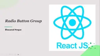 Radio Button in react | React JS - 23