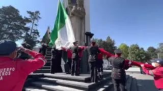 Día de la Bandera. Toluca.
