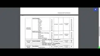 SSLC Time Table june 2021