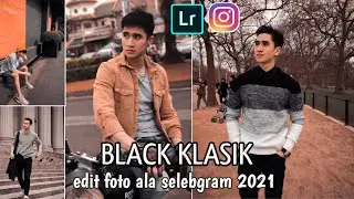 Cara edit foto filter black klasik orange ~ Lightroom~ Tutorial foto Instagram