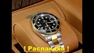 № 29 Распаковка ( Uniboxing ) Мужские Кварцевые Часы Diver Reginald! Relogio Masculino