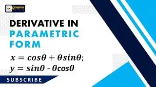 Derivatives in Parametric Form: Differential Calculus Problem#7