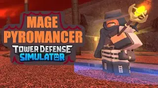 New Mage Pyromancer Skin | Tower Defense Simulator TDS