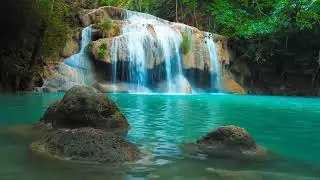 Sonido relajante de una cascada , escucha y relate. 1 hora!! #relax