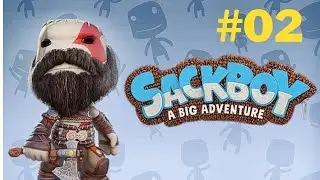 SACKBOY : #02 JOGANDO COM KRATOS