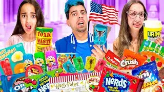 EXPERIMENTANDO OS DOCES MAIS BIZARROS E SINISTROS DOS EUA!!