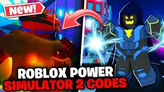 ROBLOX POWER SIMULATOR 2 CODES FOR JANUARY 2023, FREE TOKENS