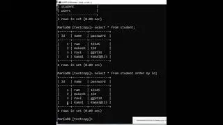 oder by in sql 