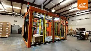 Double cartesian palletizer