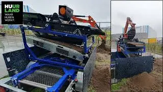 Demovideo - mobiele grondzeef op trailer