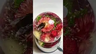 Пресс-папье Новогодний шмель. Авторское стекло Юлии Куракиной.