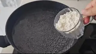 БЕЗ ЖАРКИ! Просто насыпьте муку в кипящую воду! Я больше не покупаю в магазинах! Легко и вкусно