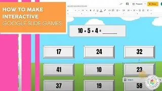 How To Make Interactive Google Slide Games